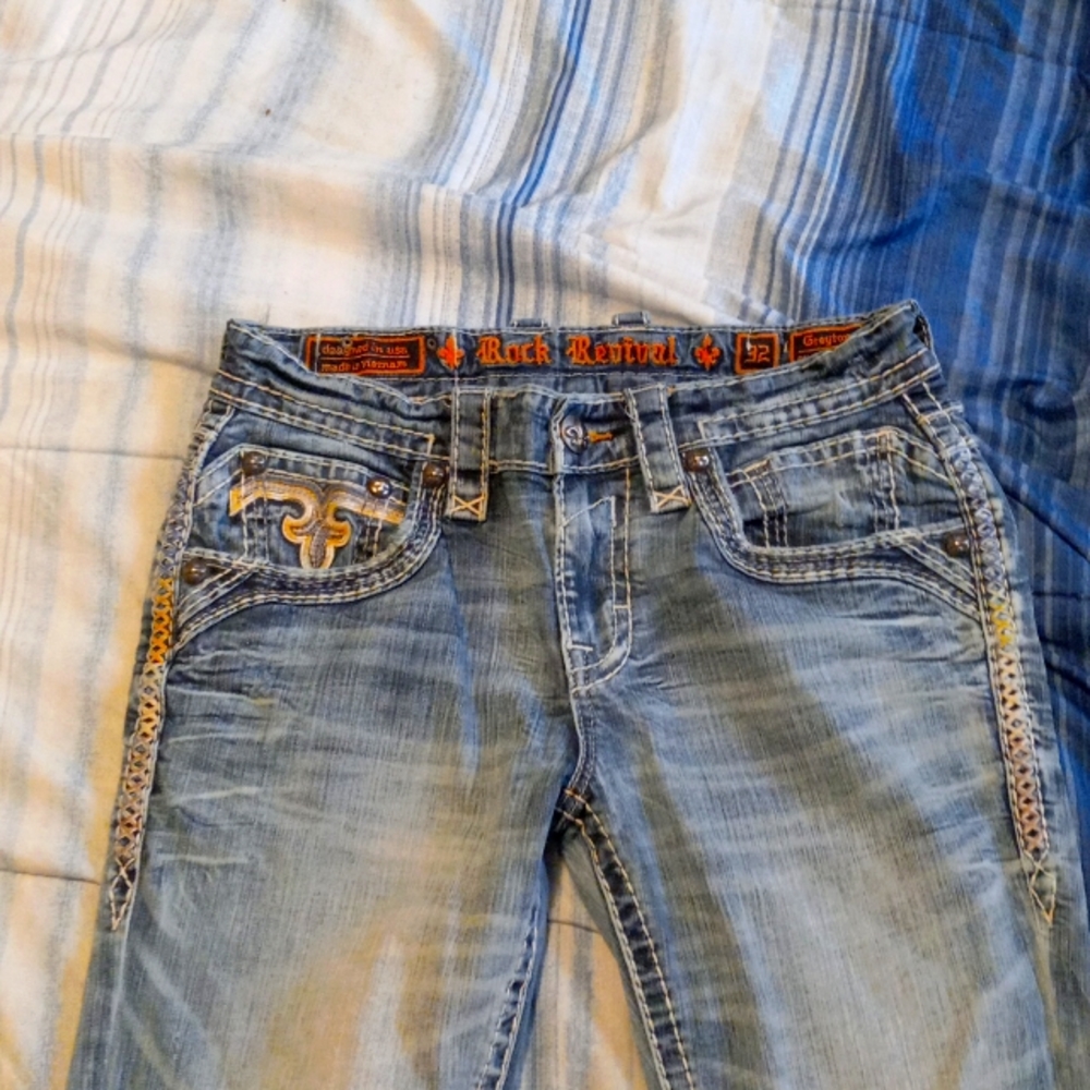 Rock Revival size 32 water washed
